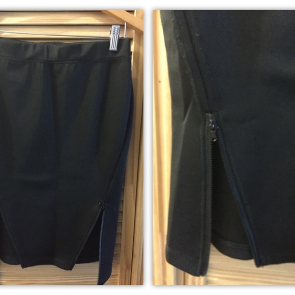 Rachel Roy Double Front Zipper Skirt - Picture 8 of 15